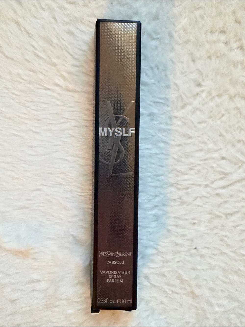 YSL YVES SAINT LAURENT MYSLF L'ABSOLU PARFUM TRAVEL SIZE SPRAY 10 ML .33 OZ